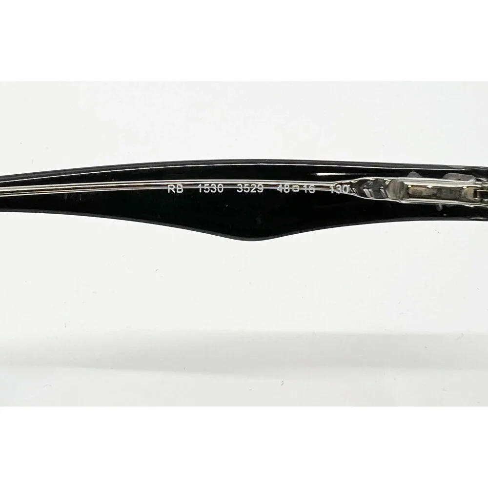 Ray-Ban Eyeglass Frames Kids Black Clear RB 1530 3529 48-16 130